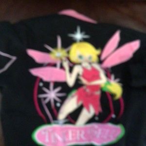Girls tinker bell coat